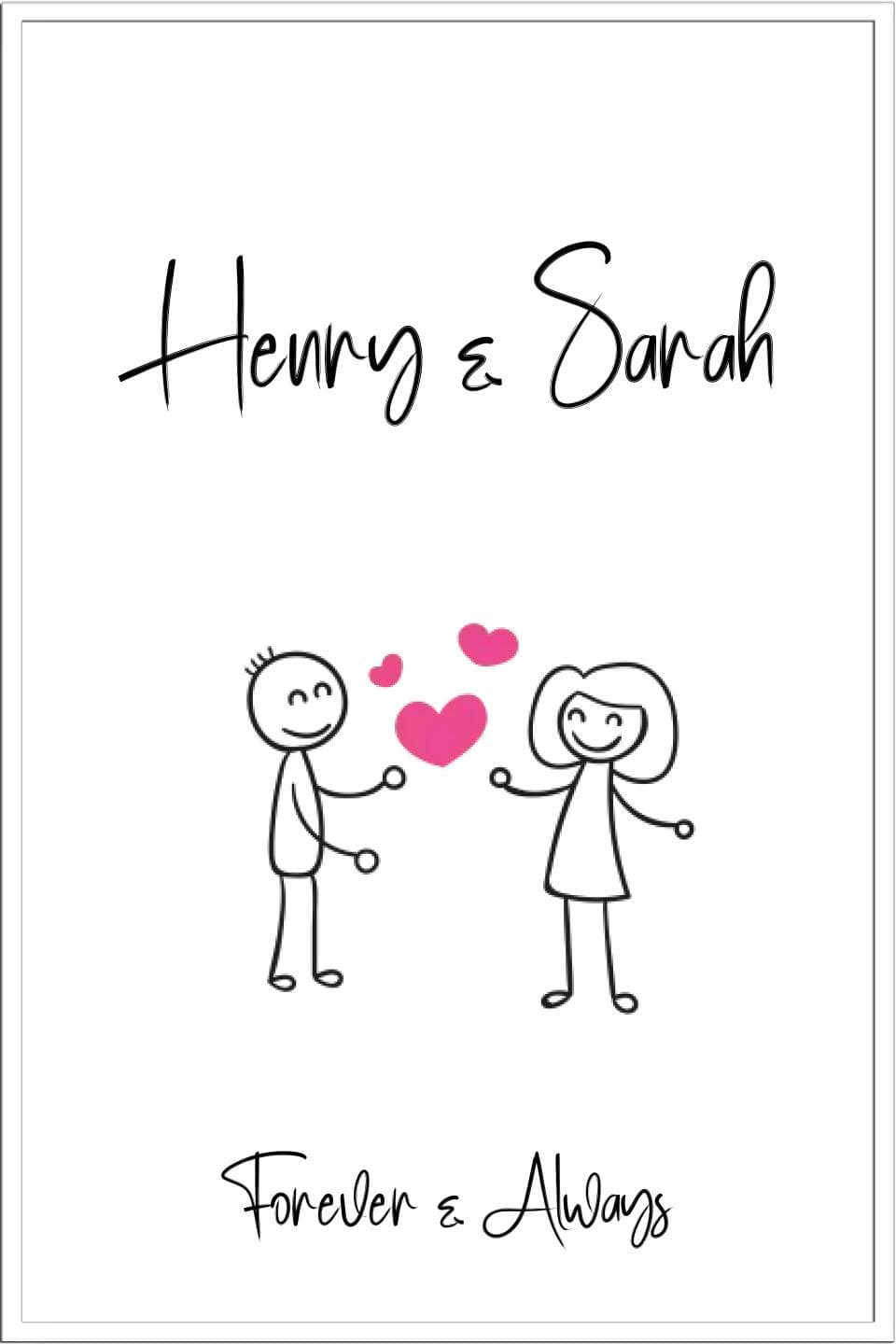 Valentines Framed Print